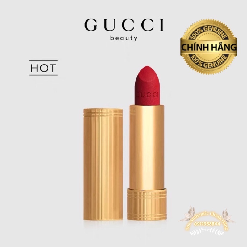 Son Gucci Matte Siêu Đẹp Chuẩn Auth - Gucci 208/505/308/504/502/25