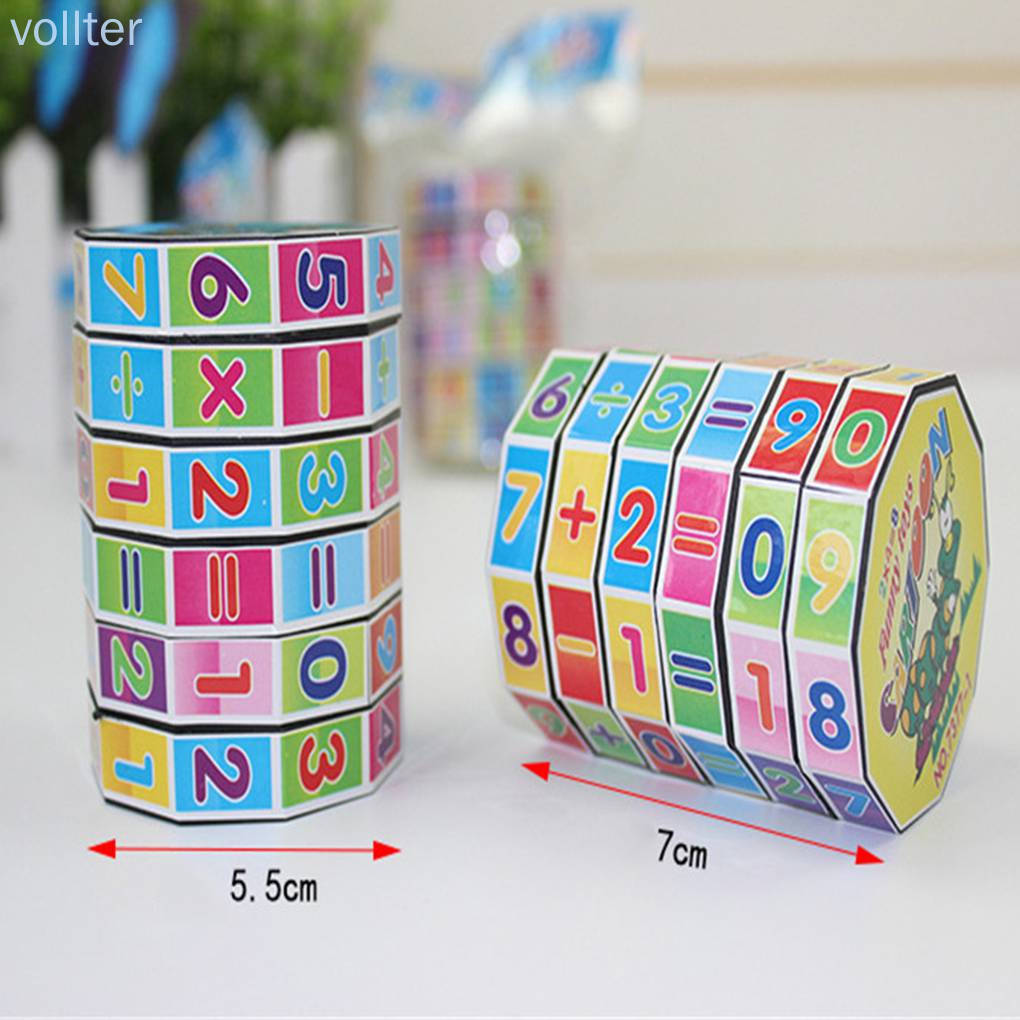 Khối đồ chơi toán học bằng gỗ thú vị cho bé