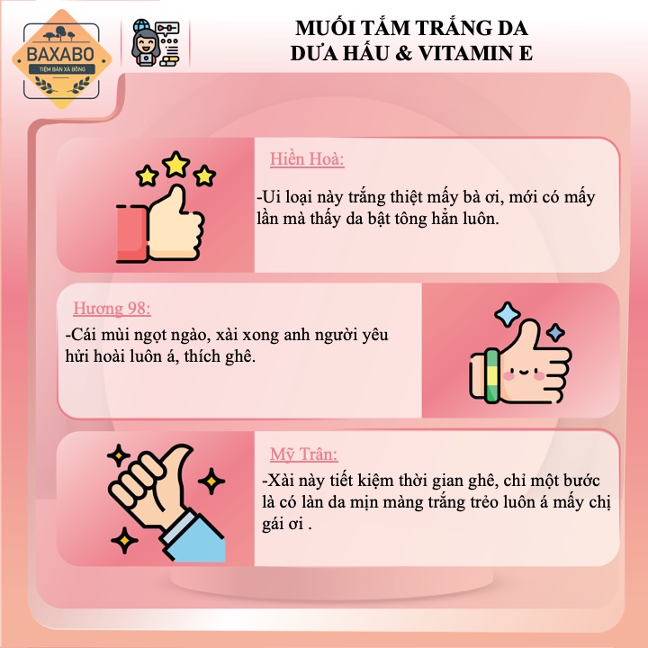 MUỐI TẮM CẤP ẨM - TẨY TẾ BÀO CHẾT SUPER HYDRATING - DƯA HẤU && VITAMIN E 350GR  - CHÍNH HÃNG C.A.C THÁI LAN