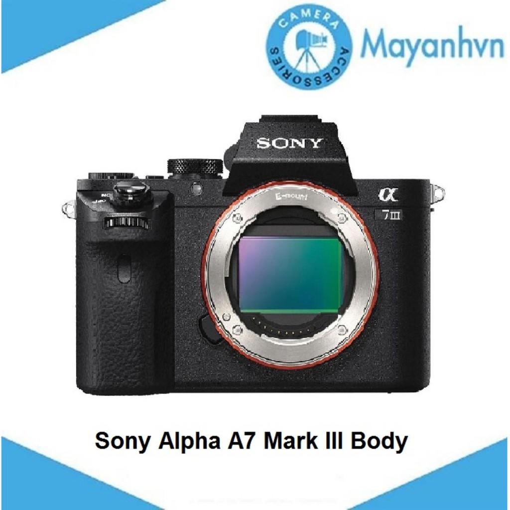 Máy ảnh Sony A7 Mark III Body + tặng thẻ nhớ 32gb và túi sony