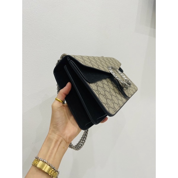 Túi xách đeo vai và đeo chéo gu chì size 25, toàn bộ ảnh thật shop chụp