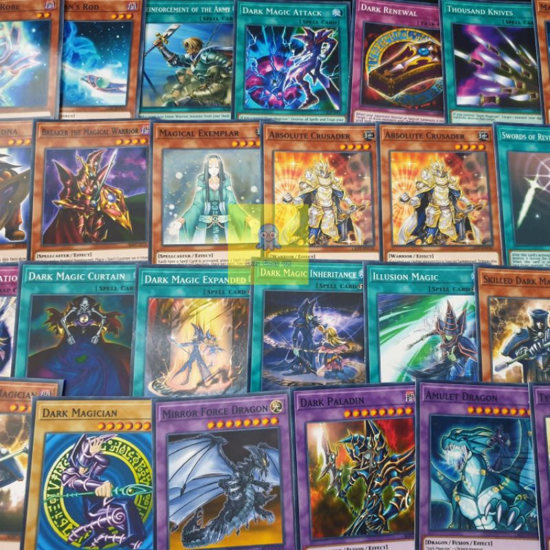 [BÀI IN] Bài YuGiOh - Bộ 54 lá bài Legendary Dragon Of Atlantis Deck - Card Game VN