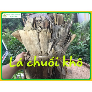 1kg lá chuối khô sạch đẹp