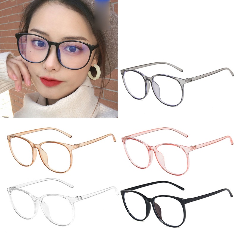 Mắt kính gọng tròn 10mk chống ánh sáng xanh thời trang cho nam nữ