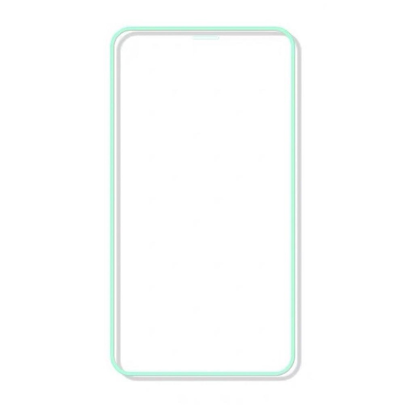 Ốp Điện Thoại Kính Cường Lực 9d Màu Dạ Quang Cho Iphone 11 Pro Max 7 8 6 6s Plus