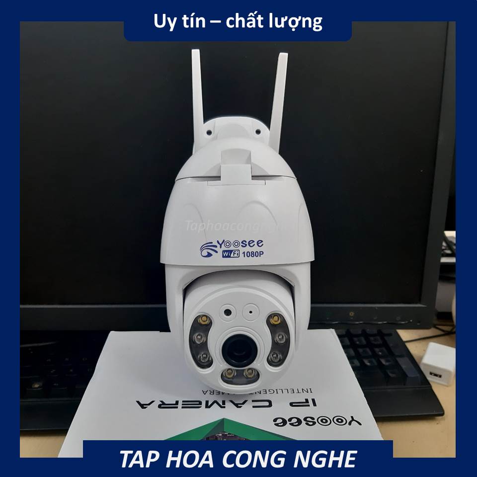 Camera yoosee ngoài trời Full HD 1080P - 2.0MP quay đêm có màu hình ảnh sắc nét