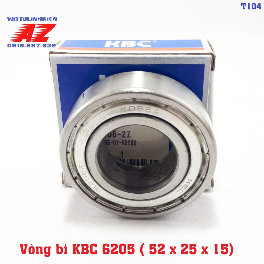 Vòng bi KOREA KBC 6205 Z (KT52 x 25 x 15)