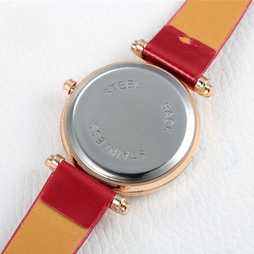 Đồng hồ nữ Angle dây da thời trang SP732 (Nhiều màu)