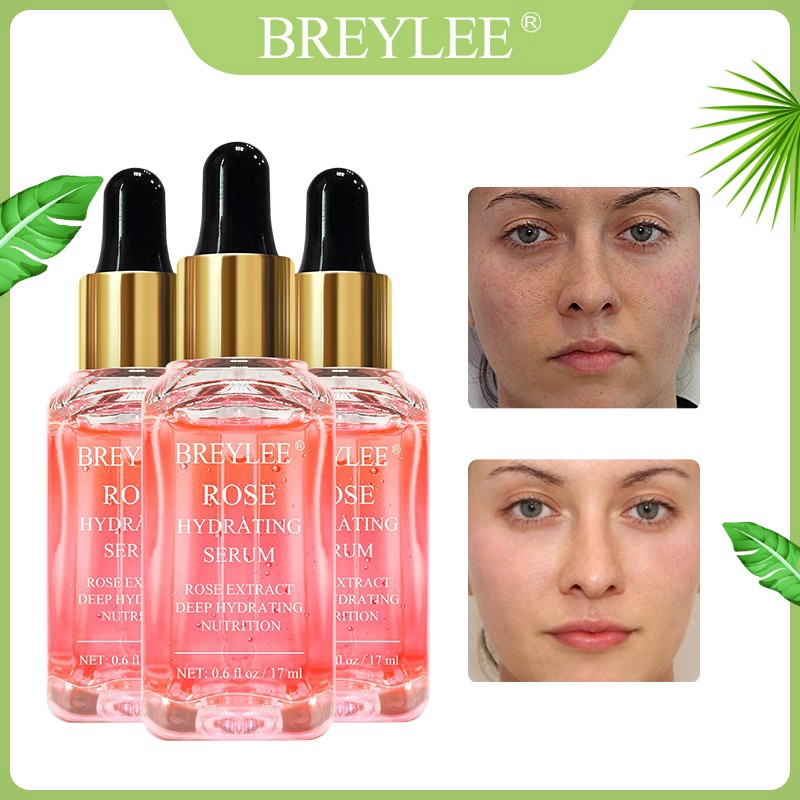 Bộ 3 Serum hoa hồng BREYLEE chăm sóc da chuyên sâu dung tích 17ml