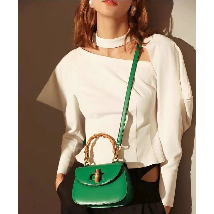 Túi Đeo Vai Bằng Tre Thời Trang Mùa Hè Phong Cách Retro Mới 2022