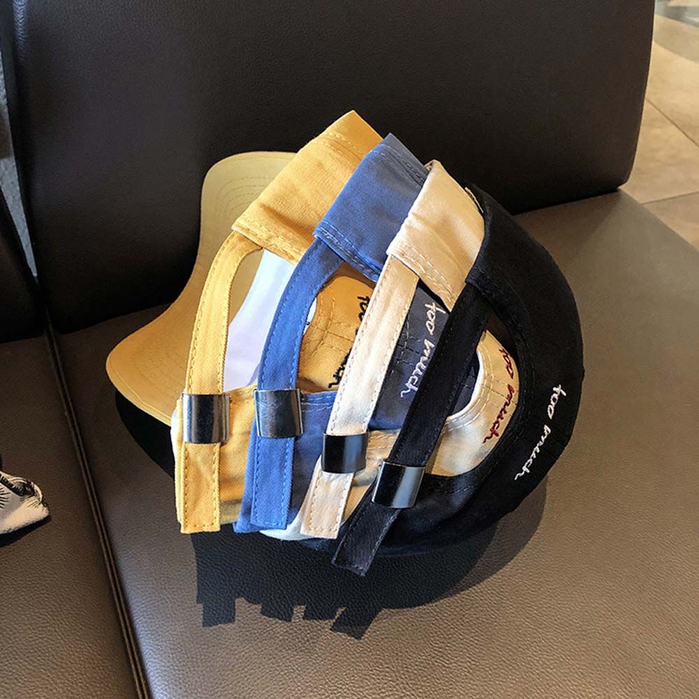 Mũ lưỡi trai thể thao thêu chữ nhiều màu sắc phong cách Hàn Quốc cho nam và nữ