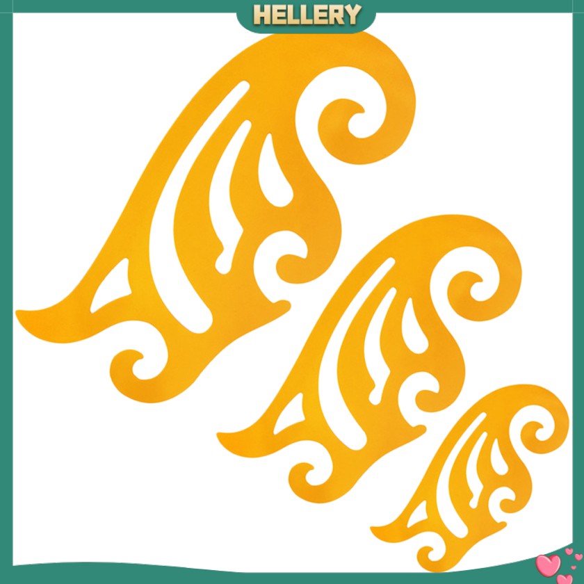 Bộ 3 Thước Cong Vẽ Tranh Kiểu Pháp Chuyên Dụng Cho Thợ May