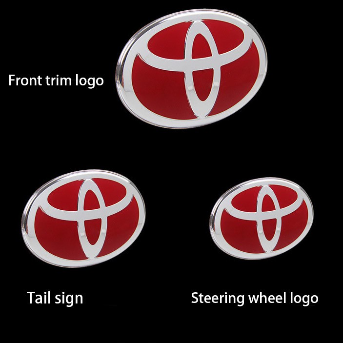 Logo Cách Tân Trang Trí Phía Trước Xe Hơi toyota landcool road Zerov4