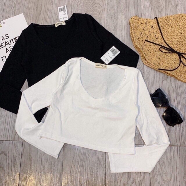 Áo cổ tim dài tay 🌽🌽