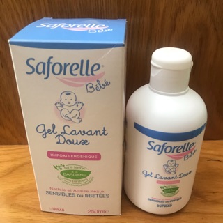 ☘️☘️ saforellr bebe - gel tắm em bé 250ml