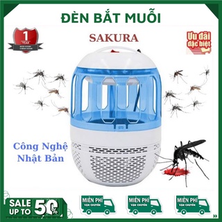 Đèn bắt muỗi sakura - Công nghệ nhật bản , bắt muỗi thông minh-Bảo Hành 12 Tháng