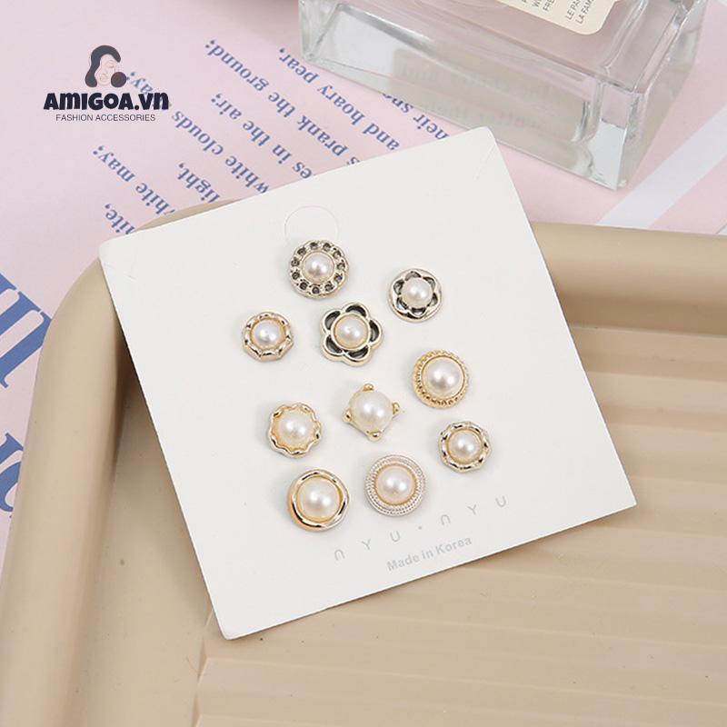 Ghim Cài Áo Sweater Vô Hình Có Thể Tháo Rời Tiện Dụng Cho Nữ