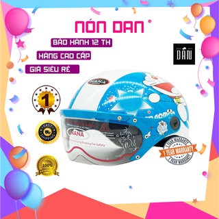 [CHÍNH HÃNG] Mũ Bảo Hiểm Trẻ Em Nón DAN N120 Xanh Doraemon (Từ 3 tuổi đến 6 tuổi)