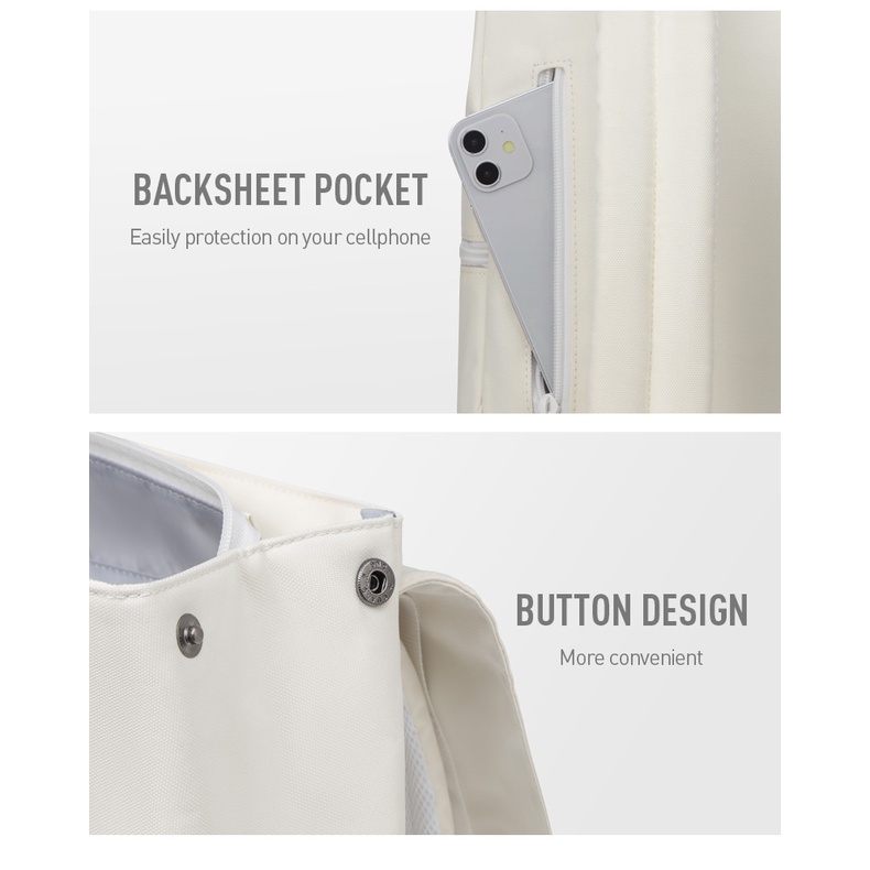 MAH Siro Ba lô đi học xu hướng thời trang túi chống nước ba lô máy tính xách tay 14 inch