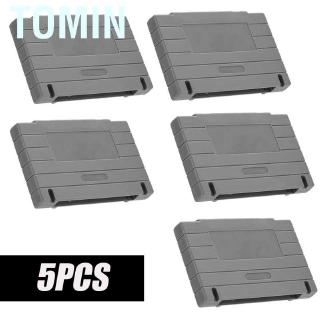 5PCS Game Card Cartridge US Version Replacement Shell for SNES SFC