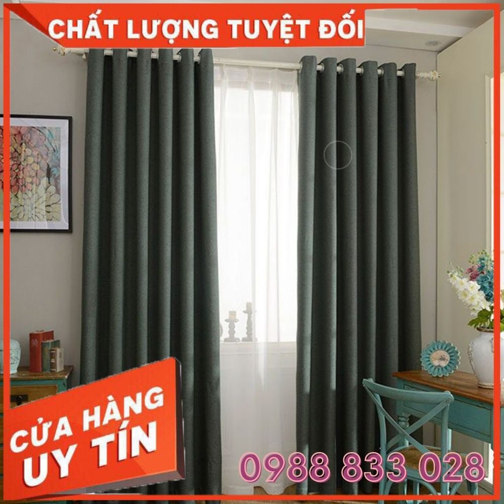 Rèm cửa sổ may sẵn giá siêu rẻ - Màn cửa Apec chất vải đẹp, chống nắng tốt, cản sáng, giao hàng ngay