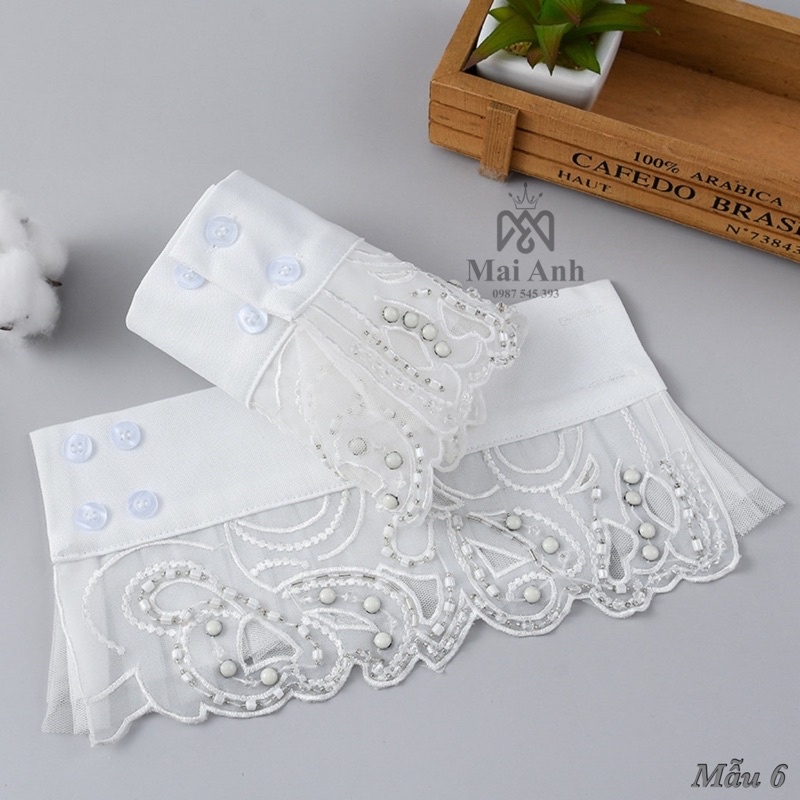 Cổ tay áo chụp ảnh nails