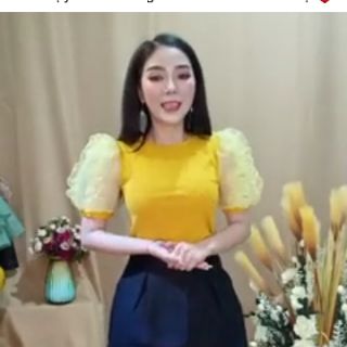 Áo thun tay bồng ren cao cấp