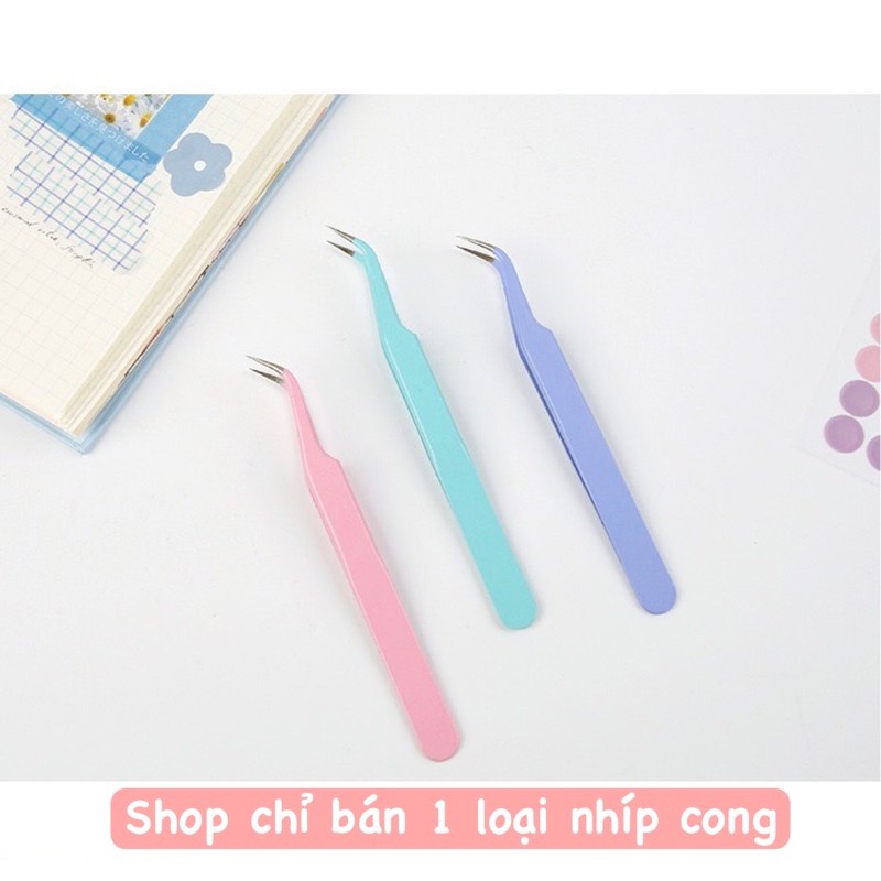 Nhíp gắp sticker tone màu macaron siêu đẹp.