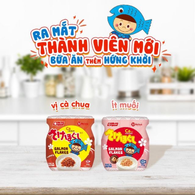 COMBO 4 LỌ RUỐC CÁ HỒI VỊ CÀ CHUA VÀ VỊ ÍT MUỐI