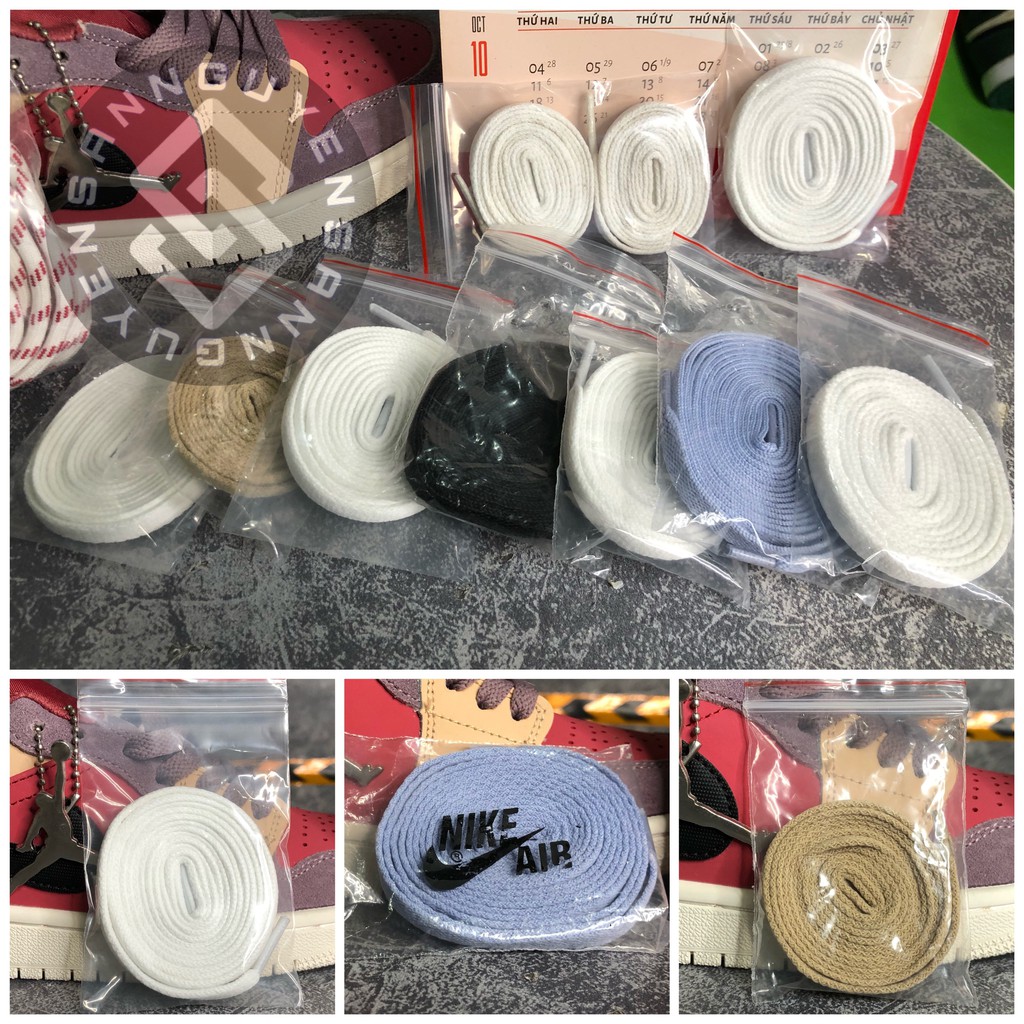 Tặng Dây giày trơn đủ màu khi mua giày