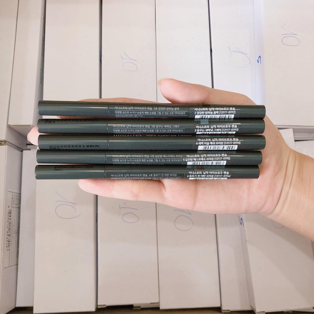 Chì Kẻ Mày Innisfree Auto Eyebrow Pencil | BigBuy360 - bigbuy360.vn
