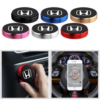MINI Hấp phụ mạnh mẽ của Giá đỡ điện thoại di động trên ô tô từ tính Chất liệu hợp kim nhôm Logo ô tô độc quyền cho Honda Mugen Power Civic Accords CRV Hrv Jazz CBR VTX VFR