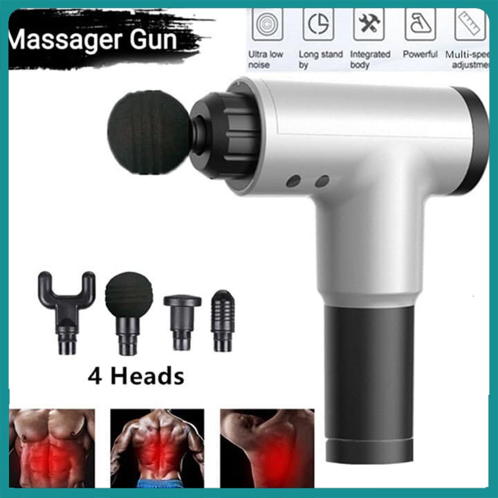 Máy Massage Fascial 4 Đầu 6 Chế Độ Fascial Trị Nhức Mỏi Vai Gáy,Đau Giãn Căng Cơ bảo hành 1 đổi 1