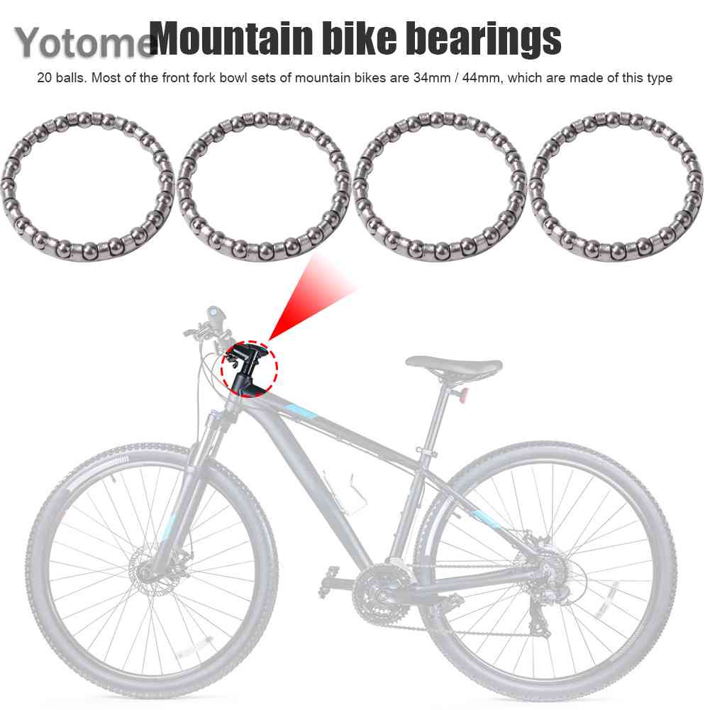 10 Vòng Bi Cho Phuộc Trước Xe Đạp 34 / 44mm