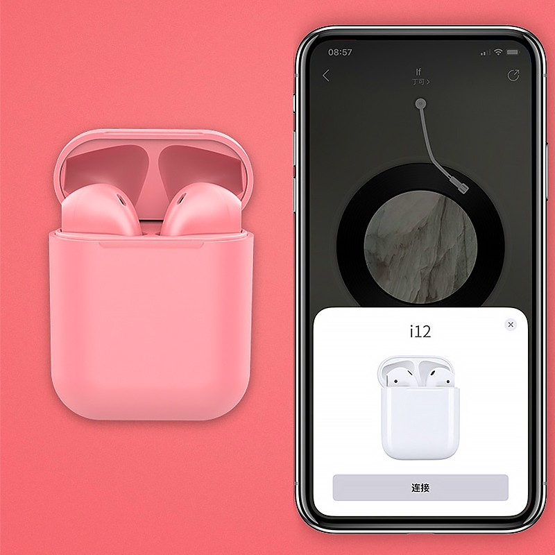 Airpods Indops pro Tai Nghe Bluetooth i12 Cảm Ứng Cực Nhạy Âm Thanh Đẹp Màu Sắc Trẻ Trung Bảo Hành 1 Năm