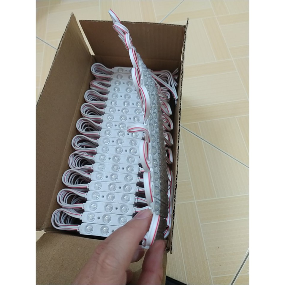 Led 3 bóng lồi 12V  ánh sáng trắng