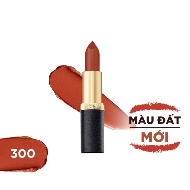 Son Lì Mịn Môi L'Oreal Paris Color Riche Matte Earth on Fire