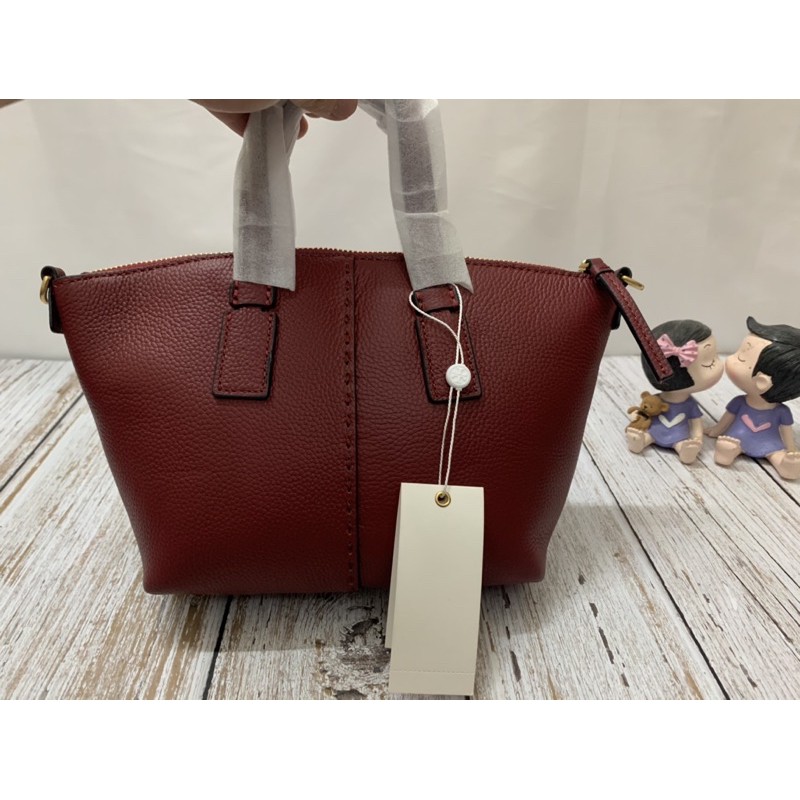 TÚI XUẤT DƯ - DA THẬT - SẴN HÀNG - ĐỎ CÁNH DƠI