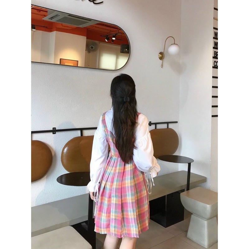 SET YẾM CARO NÂU - HỒNG- ĐEN | BigBuy360 - bigbuy360.vn