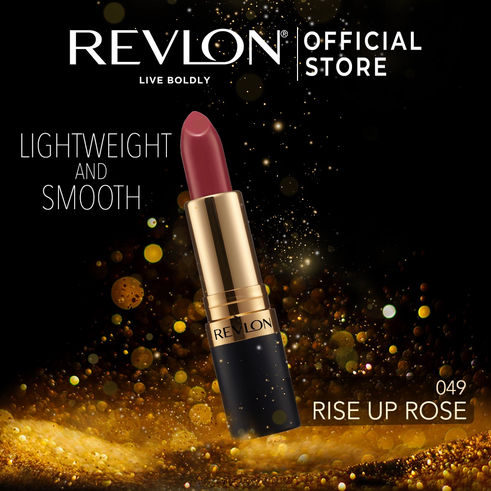 SON REVLON SUPER LUSTROUS LIPSTICK SỐ 049 - RISE UP ROSE - NUDE HỒNG