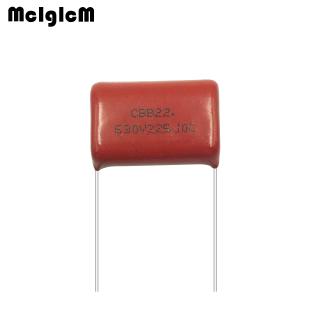 Set 10 tụ phim chuyên dụng Polypropylene CBB 27mm 225 2.2uF 630V