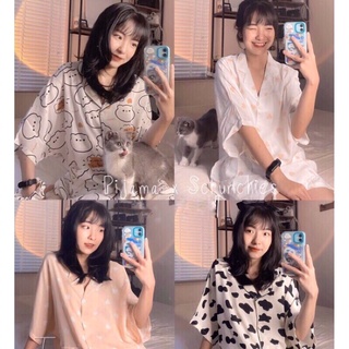 Bộ đồ ngủ bò sữa, set bò sữa