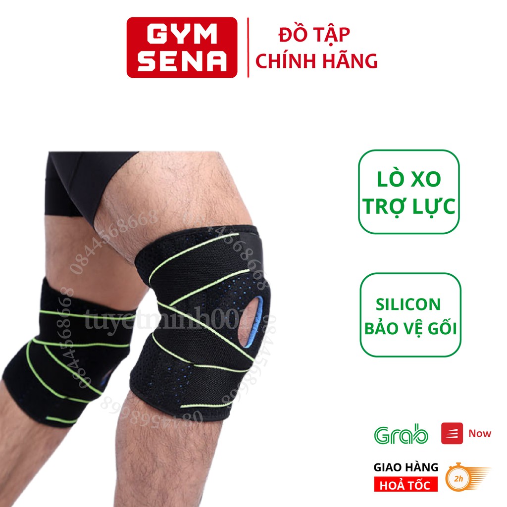 Đai Gối Thể Thao , Bó Gối Squat, Quấn Gối Tập Gym AOLIKES | AL7908