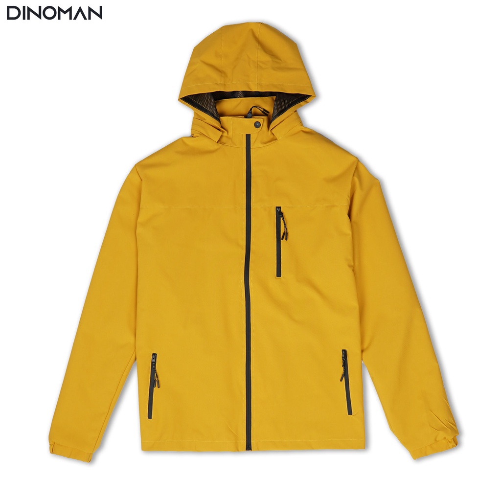 Áo Khoác Gió DINOMAN Cao Cấp 2 Lớp Chất Gió Tráng Bạc Chống Nước Cản Gió Ngăn Tia UV Tuyệt Đối Có Kèm Video