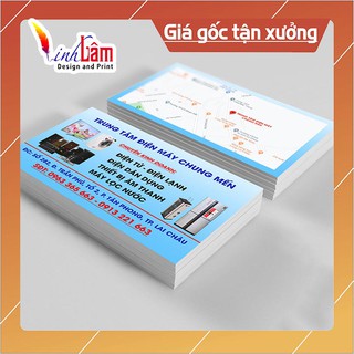 Combo 500 card visit THIẾT KẾ theo yêu cầu (KM LOẠI I)