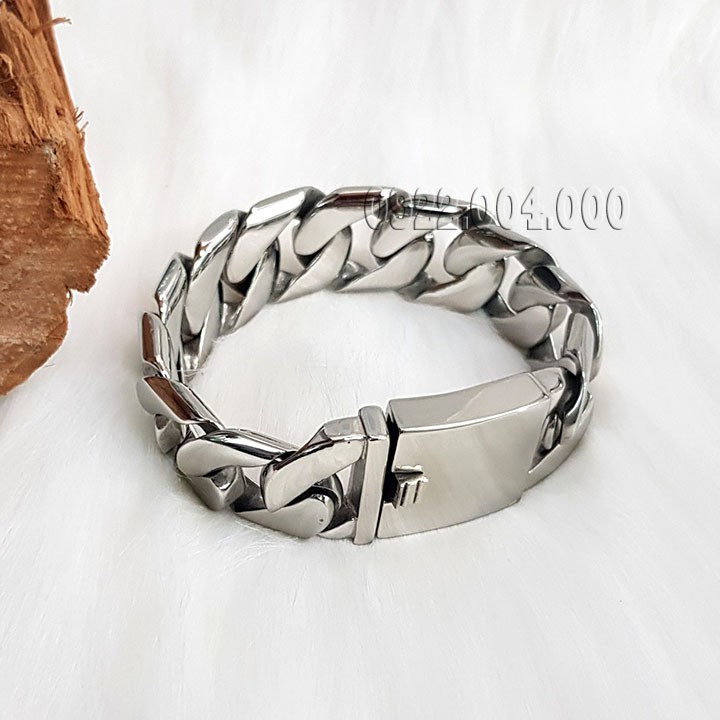 Lắc tay nam, lắc tay cỡ lớn, lắc tay khóa hộp LF418