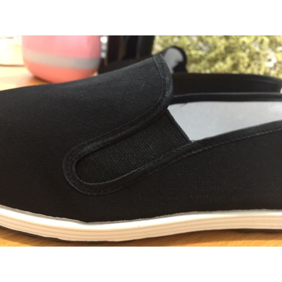 Giày lười nam chất vải mềm thoáng chân dễ phối đồ phong cách trẻ trung  1511 đen shop19k | BigBuy360 - bigbuy360.vn