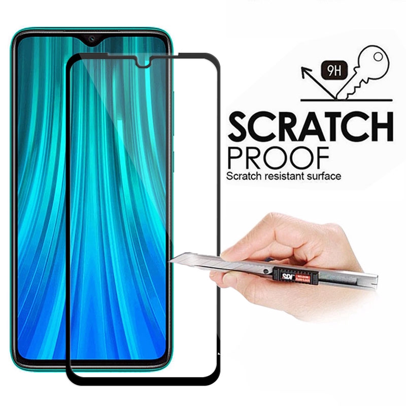 Bộ Kính Cường Lực Bảo Vệ Màn Hình 3 Trong 1 Cho Xiaomi Redmi Note 8/pro