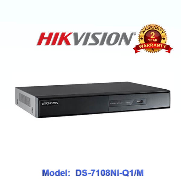 Đầu Ghi Hình IP Hikvision 8 Kênh DS-7108NI-Q1/M hàng chính hãng