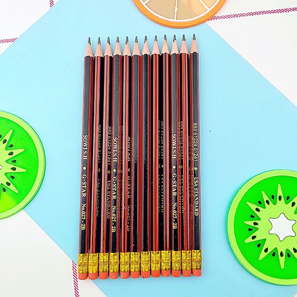 Hộp 12 cây bút chì 2B Gstar chất lượng cao, siêu rẻ 📝 FREESHIP 🚛 - Nguyễn Thùy Store